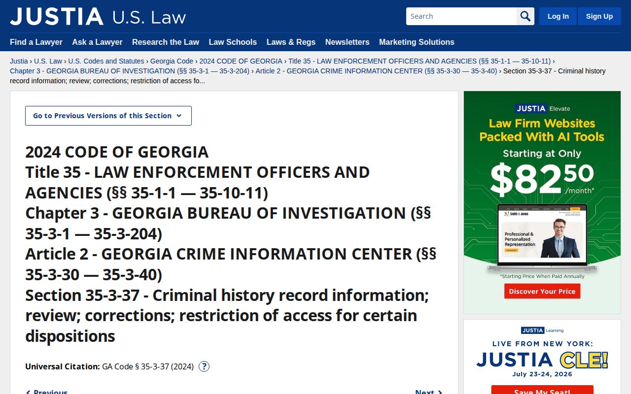 Terrell County released inmate mugshot record restriction law